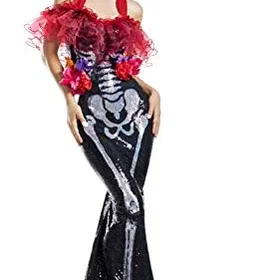 Party PK1941-S-100-S Muerta Day of The Dead Costume