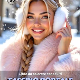 Fascino Boreale Färgläggningsbok för Vuxna