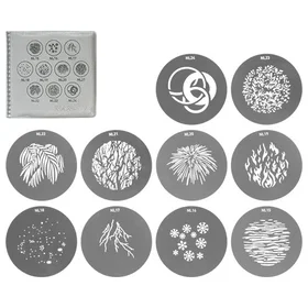 NANLITE Gobo Set for FM Mount Projektionsfeste 10-Styk