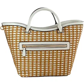 Guess Atalia Rafia Handbag