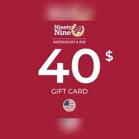 Ninety-nine Restaurant & Pub Gavekort 40 USD