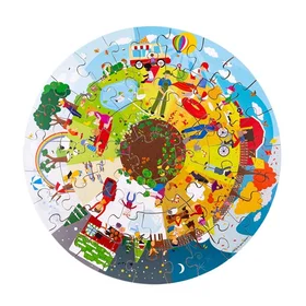 Bigjigs Seasonal Circular Floor Puzzle