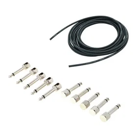 Evidence SIS1 Solderless Cable Kit for Guitar Pedals Black