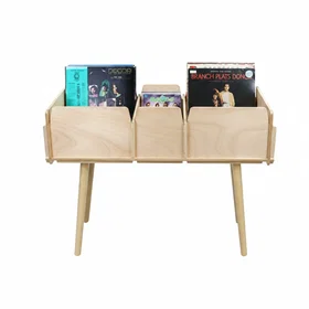 Studio Vinylboks Medie Förvaringsskåp