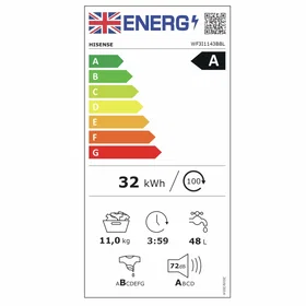 Hisense KitchenFit WF3I1143BBL (Black)