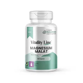Vitality Line Magnesium Malat 120 Kapsler