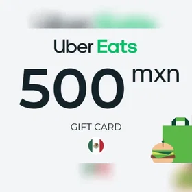 Uber Eats Presentkort 500 MXN