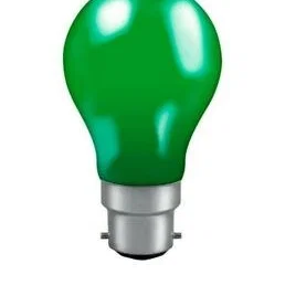 Osram B22 Decor Grønn 25W