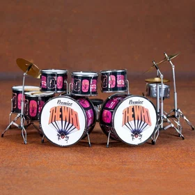AXE HEAVEN Pictures Of Lily Tribute Premier Miniature Drum Kit