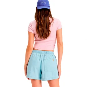 Roxy Lekeitio Break Mid Denim Shorts (Femme)