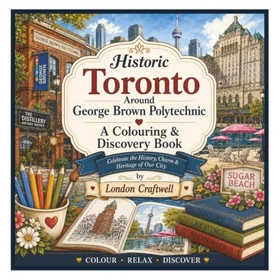 Historic Toronto Around George Brown Polytechnic Färgläggningsbok