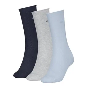 Calvin Klein Rolltop Strumpor 3-pack (Dam)