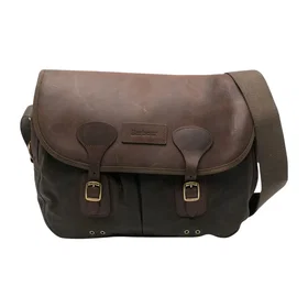Barbour Cotton Canvas Tarras Messenger Bag