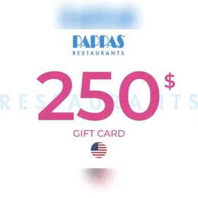 Pappa's Gavekort 250 USD