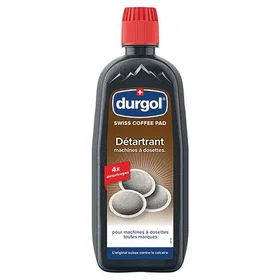 Durgol Swiss Coffee Pad Détartrant Machine Dosette 500ml 4-pack