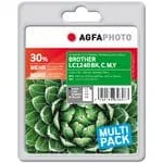 AgfaPhoto APB1240SETD (Sort/Cyan/Magenta/Gul) Multipack