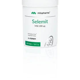 Mitopharma Selemit MSE Selenium 200mcg 60 Kapslar