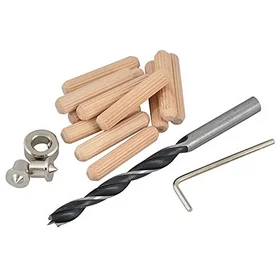 Faithfull Kit de chevilles menuiserie Multicolore 8mm