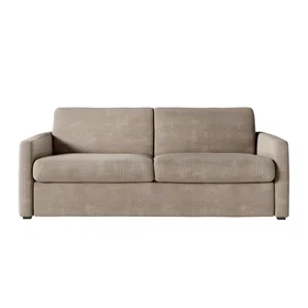 LOUNGITUDE AGATHE Canapé Convertible 160x190cm (3-Places)
