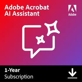 Adobe AI Assistant for Acrobat Tilausohjelmisto 1 Vuosi