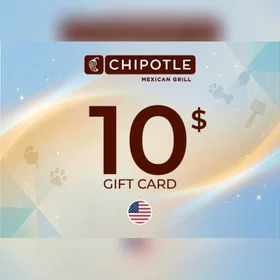 Chipotle Gift Card 10 USD