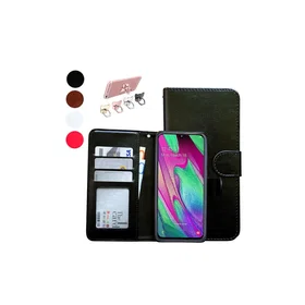 Lux-Case Galaxy A40 leather case Brown Brun