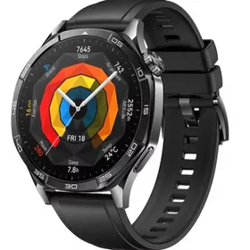 Huawei Watch GT 5 46mm Black with Black Fluoroelastomer Strap