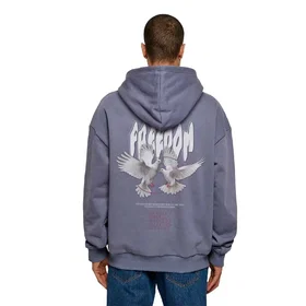 MERCHCODE Birds Of Peace Hoodie (Herr)