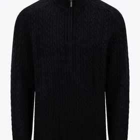 Urban Pioneers Edward Halv-Zip Genser (Herre)
