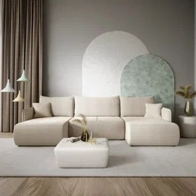 Petits Claudio Canapé Convertible Coffre (5-Seater)