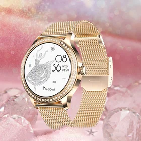 I'm Smart i'm Watch Jewel Gold and Diamonds