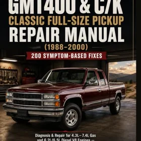 GMT400 Repair Manual