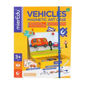 MIEREDU Magnetic Art Case Vehicles