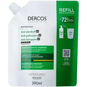 Vichy Dercos Technique Anti-Dandruff Refill Schampo 390ml