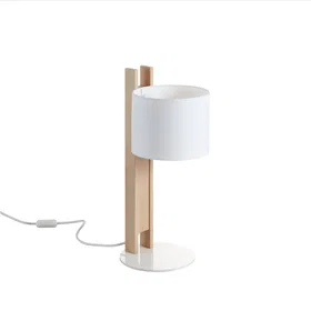 Novolux Lampe à poser en bois (H: 50cm)
