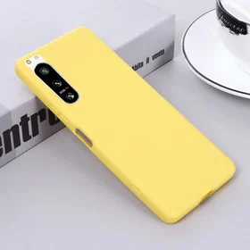 Matte Flytande Silikonfodral för Sony Xperia 5 IV