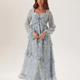 Bubbleroom Georgette Frill Mekko