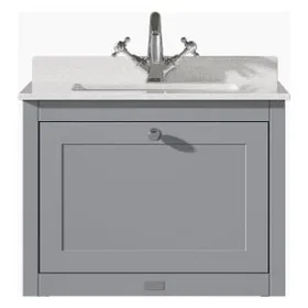 Bayswater Bathrooms Hartleigh Vanity Cabinet 600mm Plummett Grey