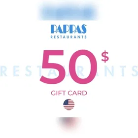 Pappa's Gavekort 50 USD
