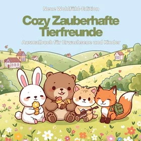 Cozy Zauberhafte Tierfreunde Färgläggningsbok