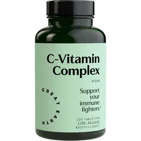 Great Earth C-Vitamin Complex 120 Tabletter