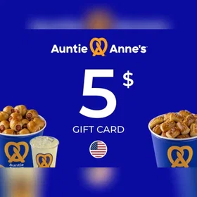 Auntie Anne's Gift Card 5 USD