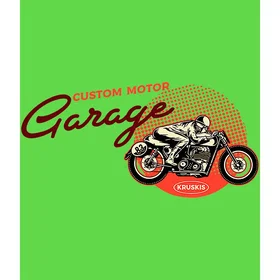 Kruskis Garage Kortärmad T-shirt Svart (Dam)