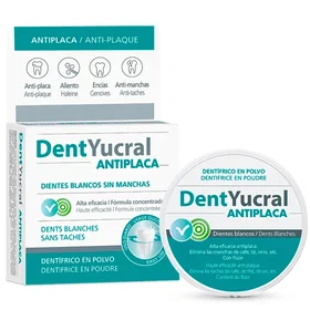 DentYucral Blegnende Anti-plak Tandpasta Pulver 50g