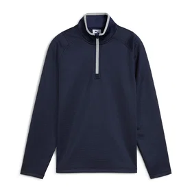 Puma Waffle Fleece Full Glidelås Fleecejakke (Jr)