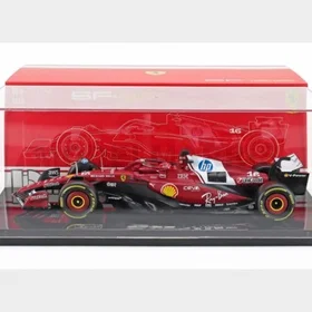 Burago 1/18 Ferrari F1 SF-25 Charles Leclerc (18-16822-L-VET)