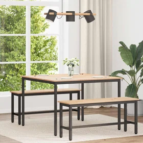 vidaXL Dining Table 110x110x75cm