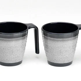 Flamefield Granite Grey Premium Mug 4-pack