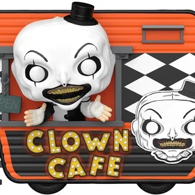 Funko Rides Deluxe Terrifier Art with Clown Cafe 15cm