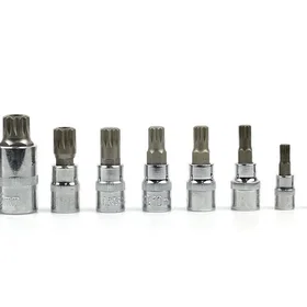Geko G13551 Hylsbitssats M4-M18 10pcs